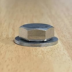 Instockbolt M8 x 16mm OD Flat Washer, 18-8
