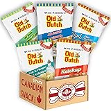 Over 2lbs of Old Dutch Chips (5ct) variety pack