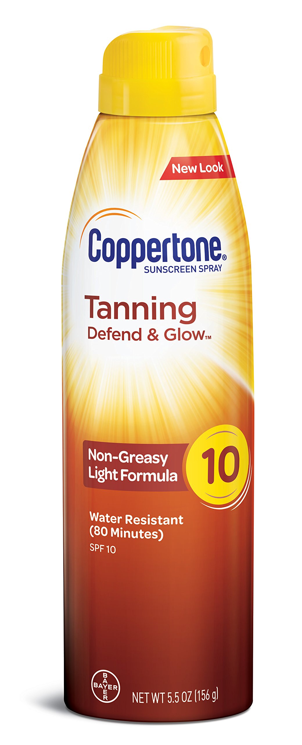 Coppertone Tanning Dry Oil Suncreen Spray 10 Spf Non