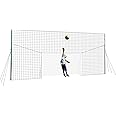 Open Goaaal Soccer Goal with Rebound Net - No More Fumbling to Get the Ball