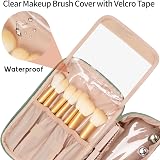 Ethereal Travel Makeup Bag Large Capacity Green Waterproof Cosmetic Organizer view 5