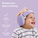 Alpine Muffy Baby Comfort Ear Defenders 24 dB Purple CE UKCA 0-48m view 2