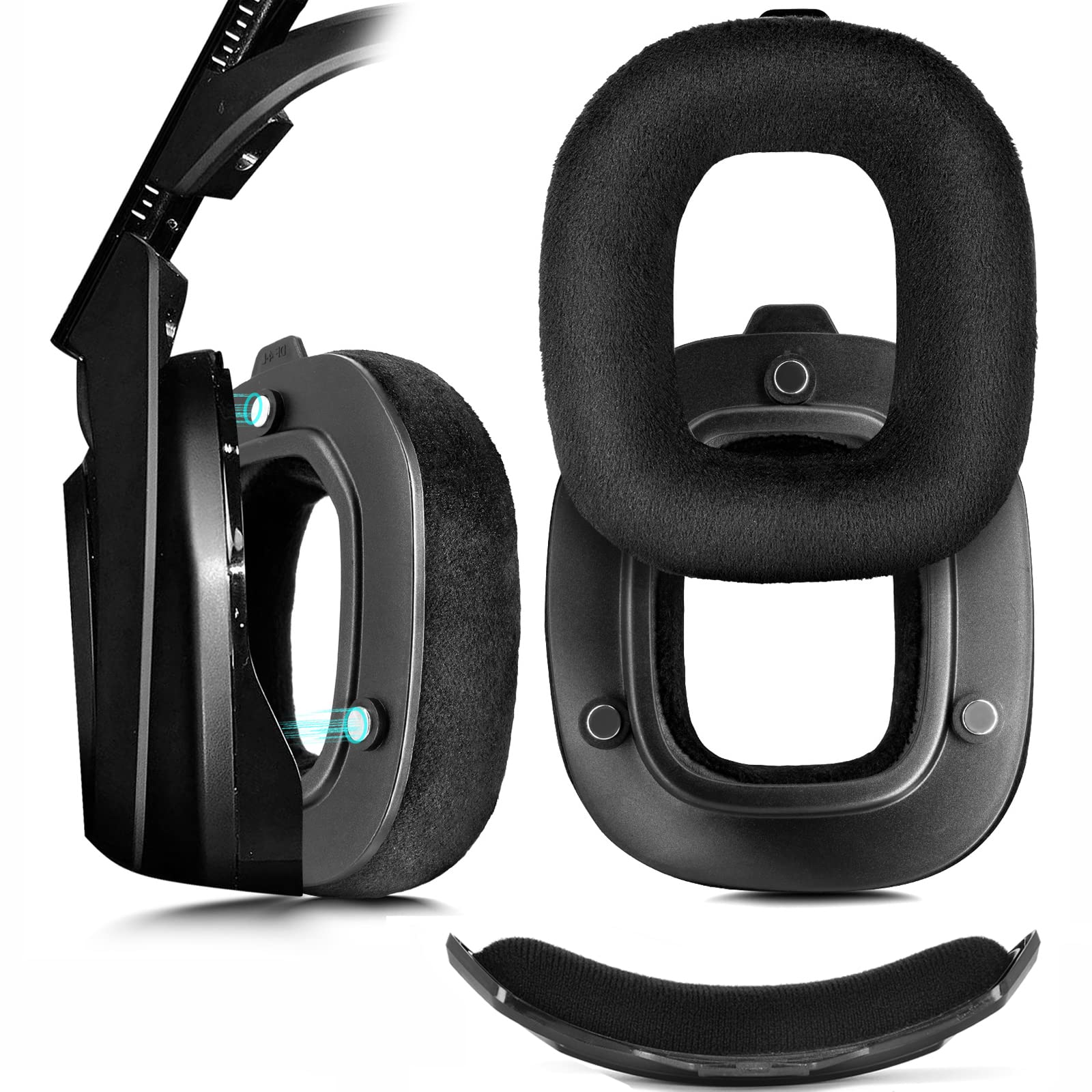 XBERSTAR Protein Leather Earpads for Astro A50 GEN3 Headset — image 1