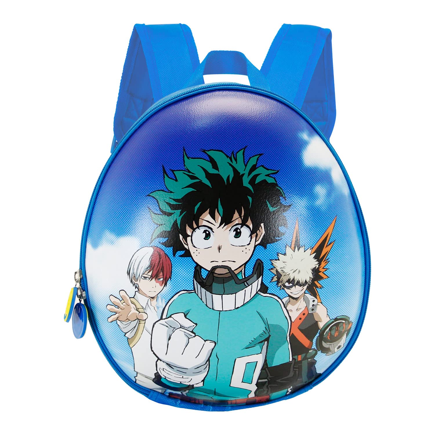 Karactermania My Hero Academia 1 2 3 Action-Eggy Backpack, Blue