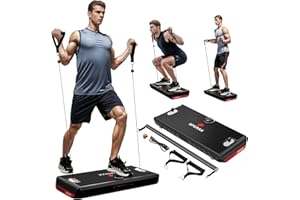 SPERAX Home Gym All in One Gym Workout Equipment with 5 Speed Adjustable Resistance Fitness Equipment Home Gym Equipment Multi Mode at Exercise Equipment