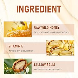 Viuvoiul Tallow and Honey Balm,Whipped Tallow Honey