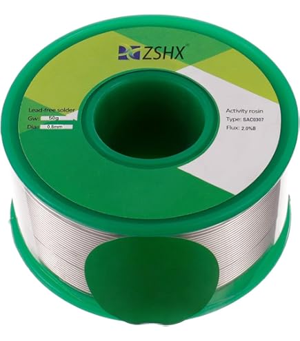 JacobsParts Rosin Core Solder 63/37 Leaded Electronics