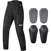ILM Mesh Motorcycle Pants for Men with CE Armor Leg Zipper Riding Motorbike Touring Model PM1