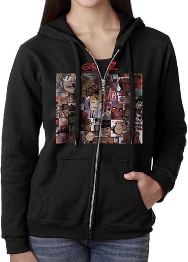gorillaz zip up hoodie