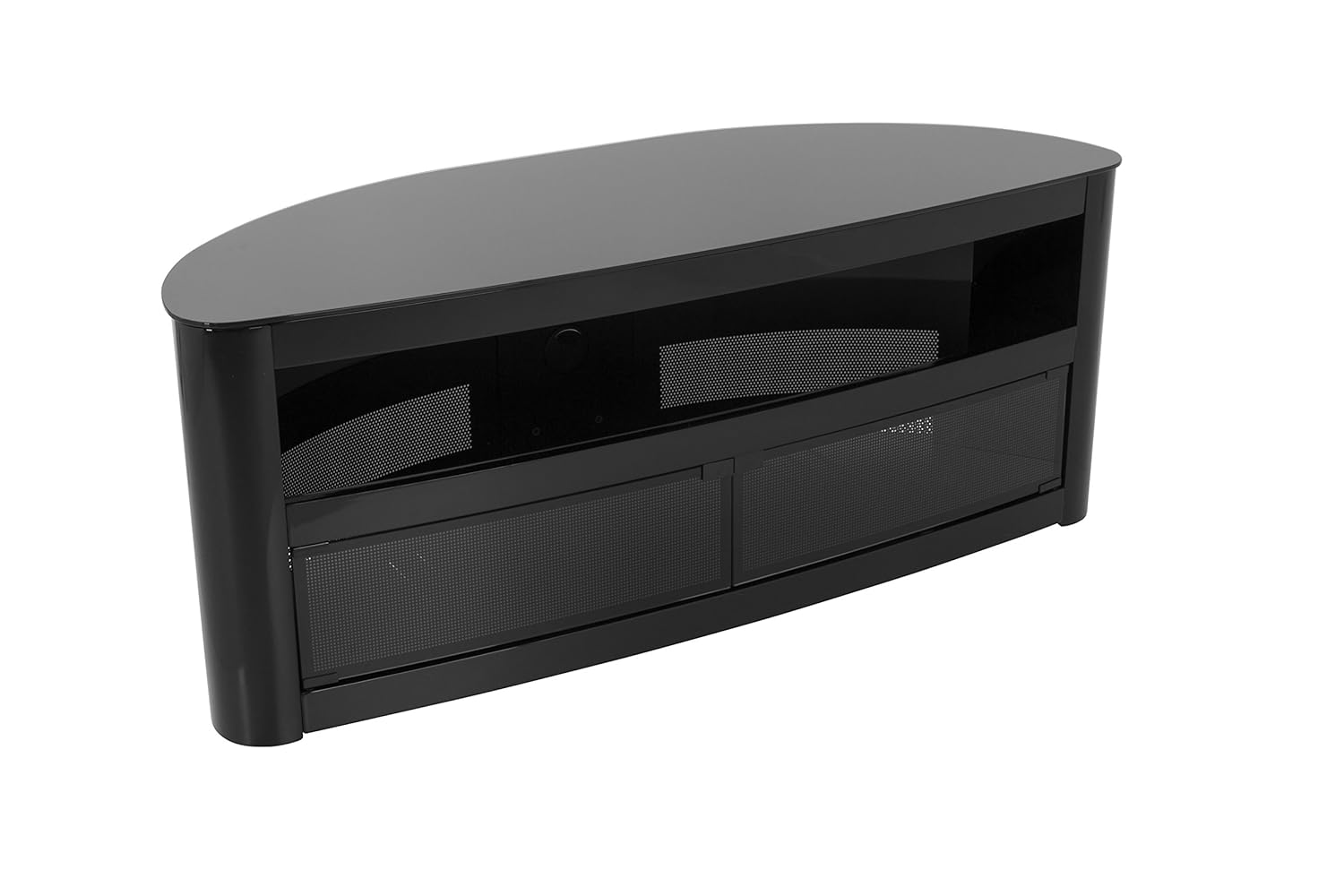 Best Corner Tv Stand With Glass Doors