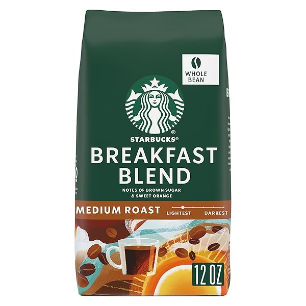 STARBUCKS WHOLE COFFEE BEANS, MEDIUM ROAST HOT OR...