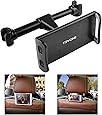 Car Headrest Mount, Tryone Car Seat Tablet Holder for iPad/Samsung Galaxy Tabs/Amazon Kindle Fire HD/Nintendo Switch/Other Devices 4”-10.1” (Black)