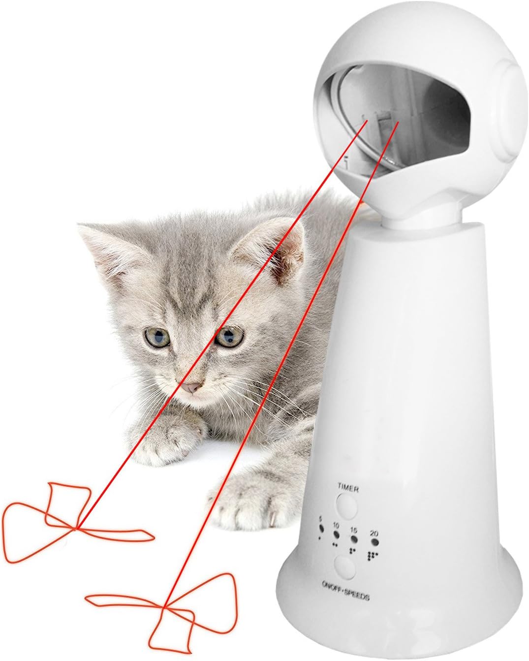 automatic laser pointer