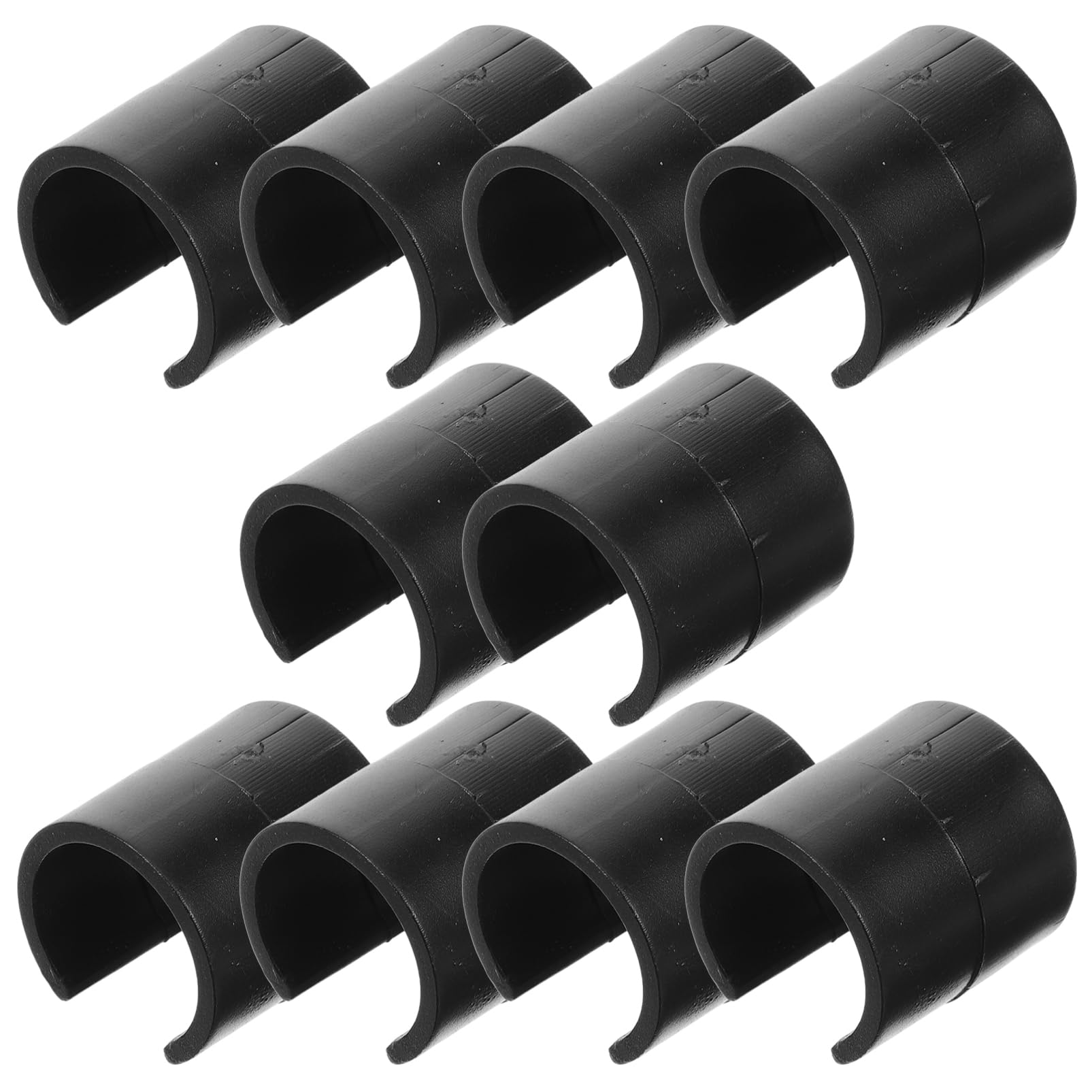10pcs Garden Flag Buckle Garden Flag Holders & Clips for Windproof Poles Garden Flag Stops Anti-wind Flag Clips Windproof Garden Flag Clips Football Plastic Yard Flag