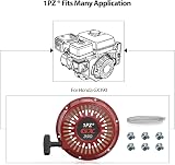 1PZ GX390 Recoil Starter Puller Replacement 6 Bolts Rope Kit 11hp 13hp view 6