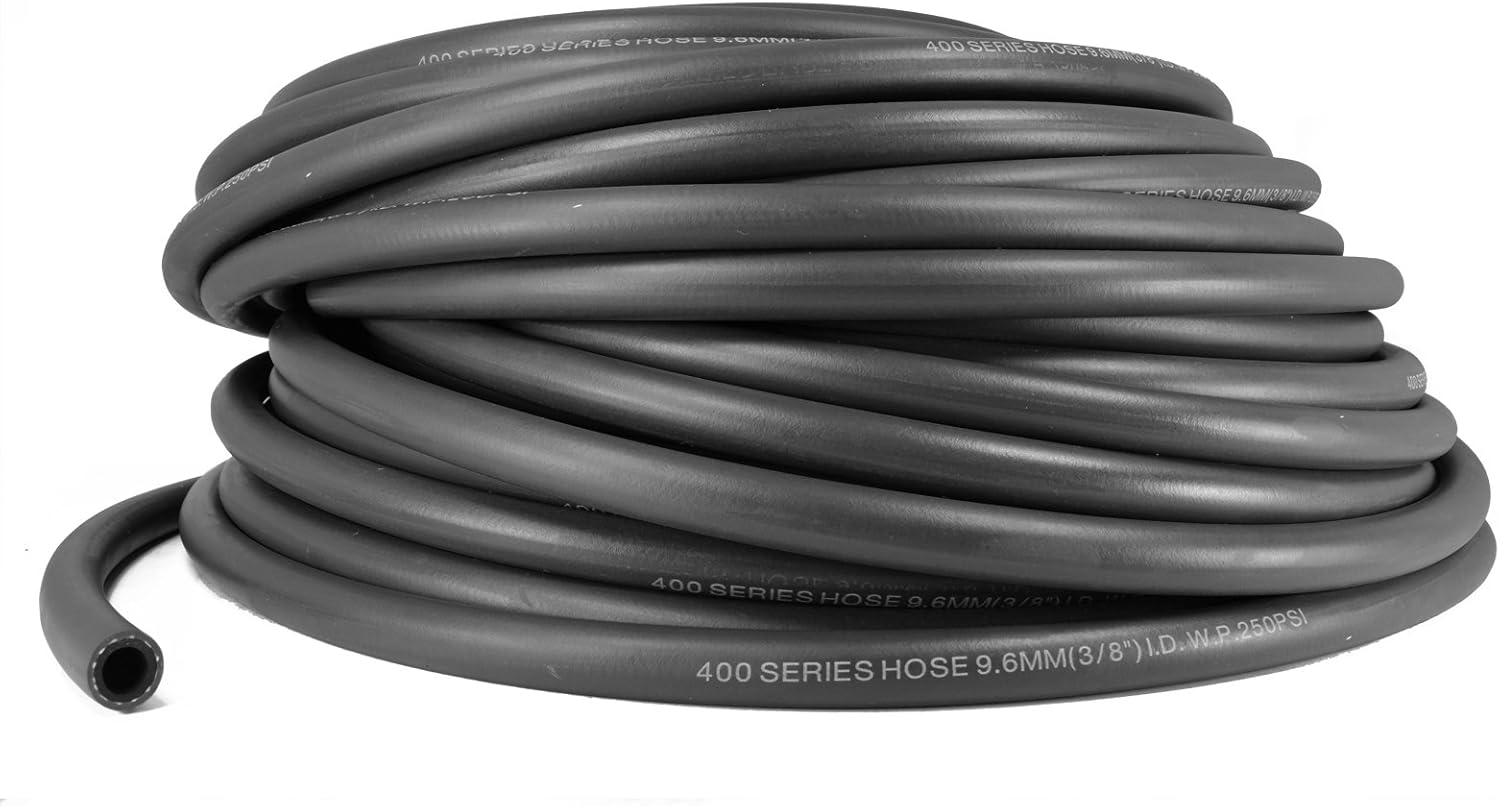 Kraken Automotive 12AN Black Push Lock Hose for Fuel Oil
