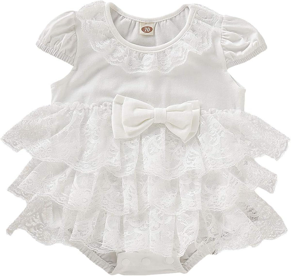 Toddler Baby Girl Romper Cotton/Linen Sleeveless Ruffle