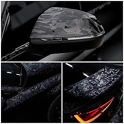 LZLRUN Forged Gloss Carbon Fiber Vinyl Wrap Roll