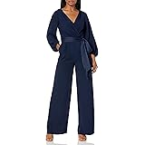 eliza j bell sleeve jumpsuit