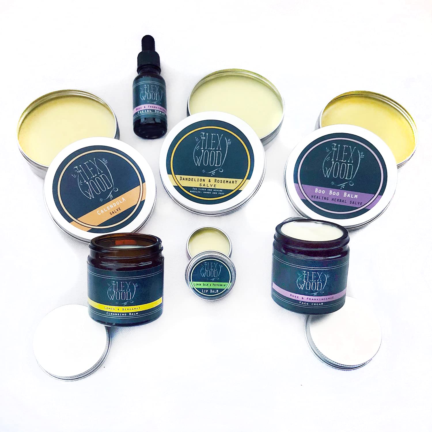 The Ilex Wood - Ultimate Plus 100% Natural Beauty Skin Care Gift Box. Skin irritation, scrapes, bites, stings, rashes, itching, dry skin, eczema, chapped hands. Handmade in UK, Cruelty & Plastic Free. — image 1