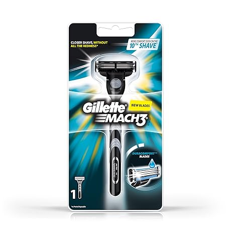 Gillette Mach3 New Blade Razor-1 Count