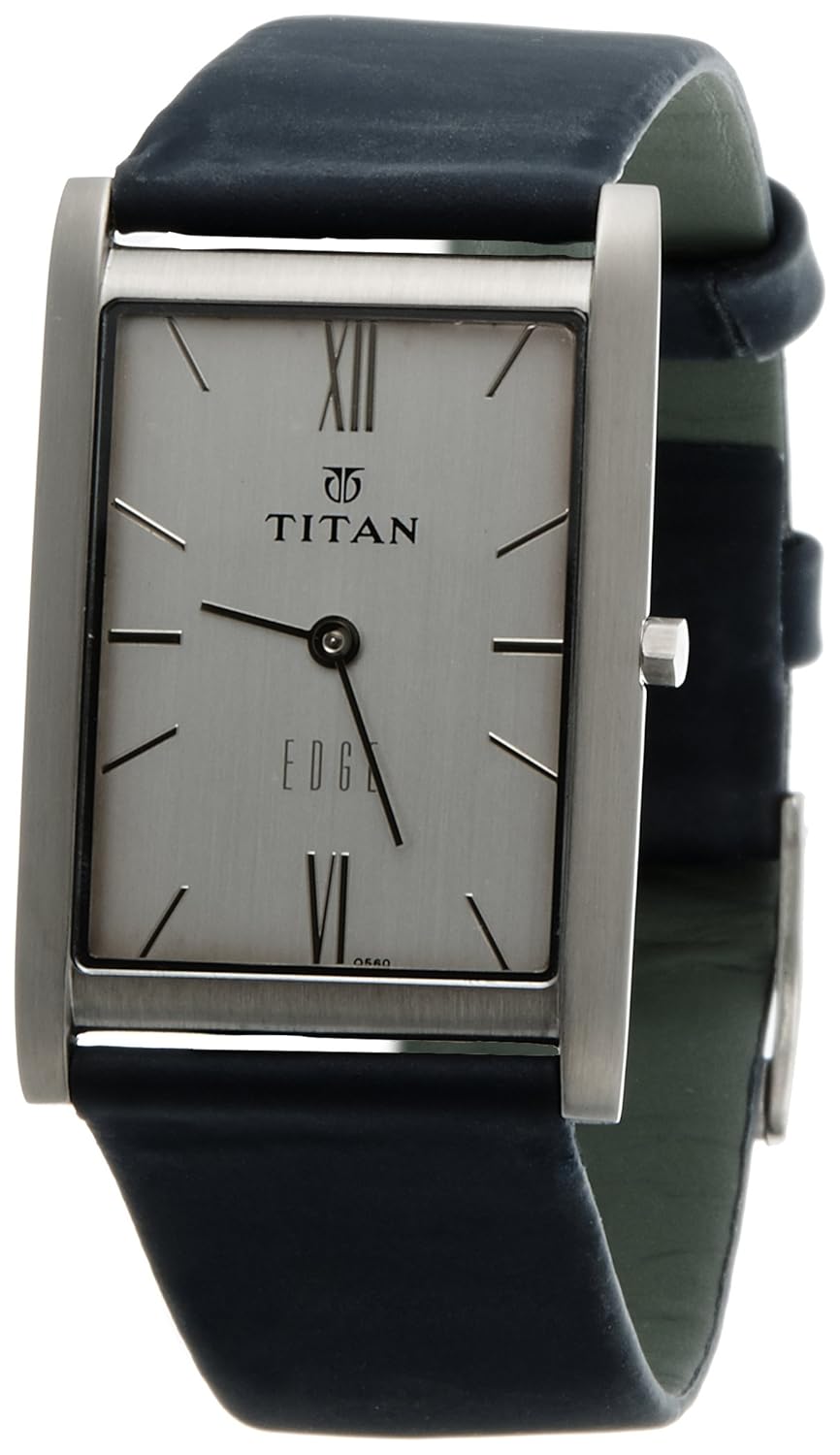 Buy Titan Edge Analog Silver Dial Men's Watch NH1043SL01A