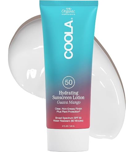 Amazon.com: COOLA Hydrating SPF 70 Sunscreen Lotion, Peach Blossom