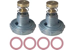 SeaEagles 2Pieces 6.5Hg Single-Stage Power Valve Repalcement for Holley Carburetor 125-65 6.5' Single-Stage Power Valve Replace Holley # 12-65#5065 Power Valve