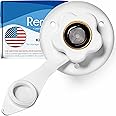 Renator RV Water Inlet Connection. RV City Water Inlet With Check Valve. Inlet Hose Connector. Hose Flange Hookup For Camper (white).