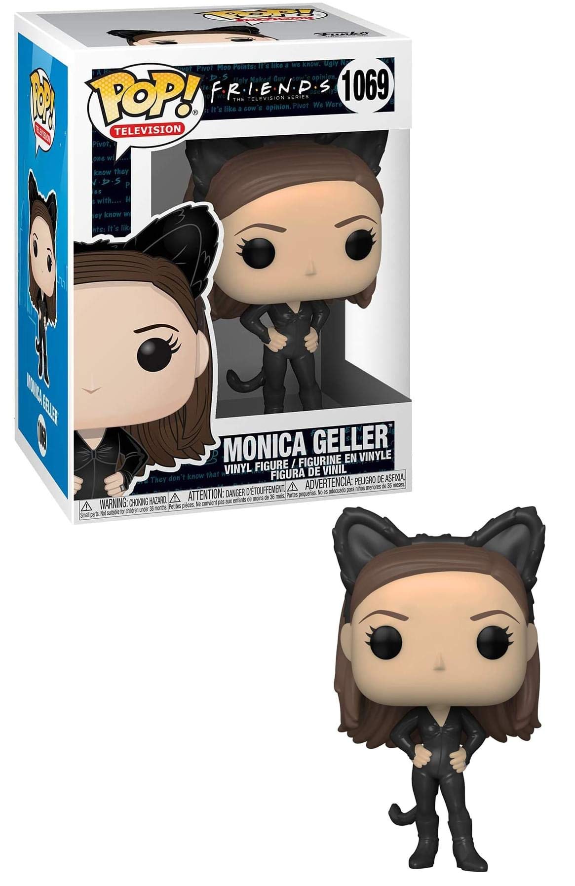 Funko POP! TV: Friends-Monica As Catwoman - Rabbit - 8 Mile - Collectable Vinyl Figure - Gift Idea - Official Merchandise - Toys for Kids & Adults - Movies Fans - Model Figure for Collectors