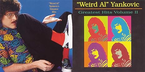 Weird Al Yankovic Greatest Hits Volume 1 And 2 Cd Complete Collection