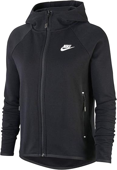nike tech fleece hoodie black xs