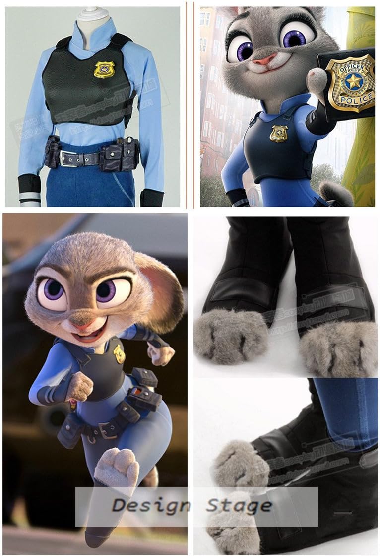 Amazon Design Stage コスプレ衣装 コスチューム ディズニー ズートピア Zootopia ジュディ ホップス Judy Hopps風 擬人化 ハロウィン イベント 仮装 C146 S スクリーンプロテクター 通販