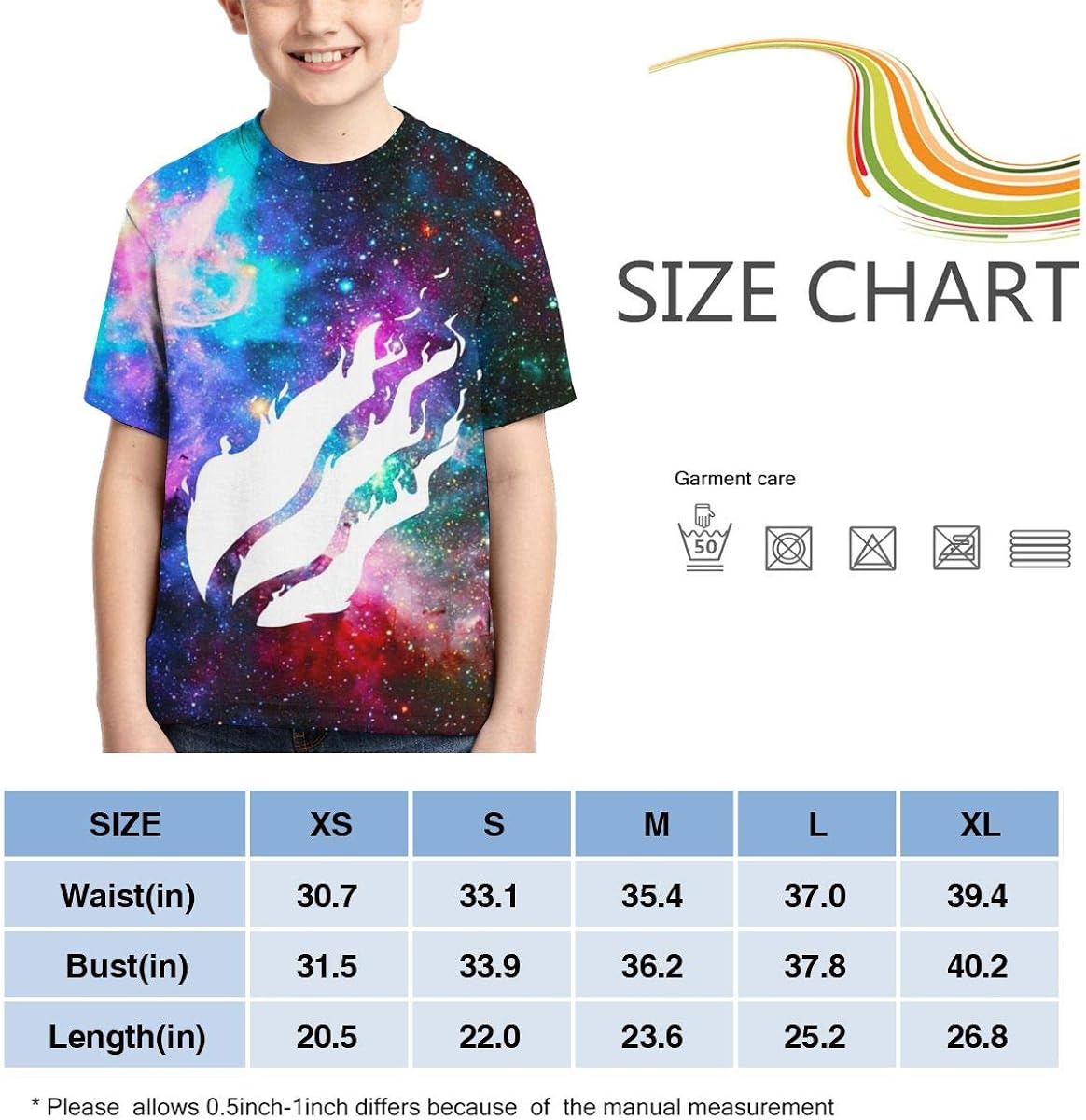 C-Emily Children's 3D Printed Shirt for Boys/Girls/Teen/Kid's: Clothing