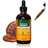 Reishi Mushroom Liquid Extract Drops Immune System Builder, 4 Oz