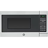 GE Countertop Microwave Oven | 0.7 Cubic Feet Capacity, 700 Watts | Kitchen Essentials for the Countertop or Dorm Room | Stai