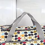 just4baby 5pc Insulated Thermal Diaper Changing Hospital Bag Set Grey Leaves view 3