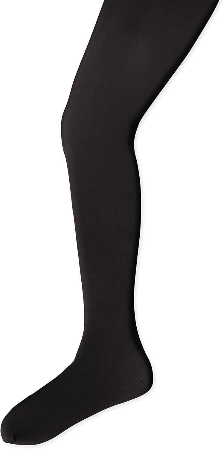 Capezio Big Girls' Ultra Soft Self Knit Waistband Footed Tight, Ballet Pink, One Size (Child 8-12): Clothing