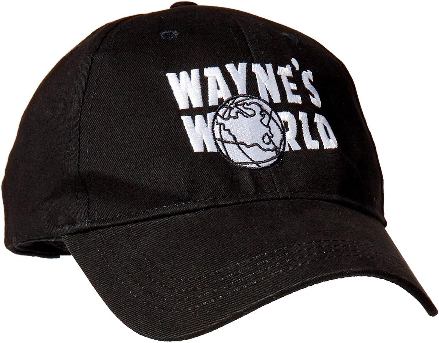 onlycosWayne's World Hat Costume Waynes World Cap Embroidered Baseball Cap Version