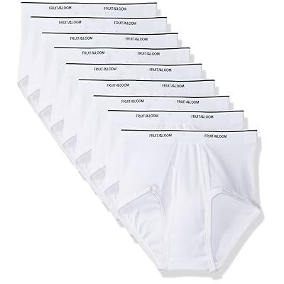 Fruit of the Loom Men &amp; # 39; s Basic White Brief Multipack