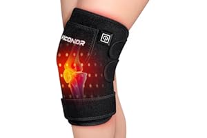 Viconor Red Light Therapy for Knee Infrared Light 660nm 850nm Knee Brace Heating Pad for Elbow Joint