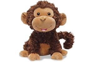 Cuddle Barn - Crackin' Up Coco | Super Soft Animated Twirling Moving Monkey Stuffed Animal Plush Toy | Spins Around Making Monkey Sounds, 10 Inches
