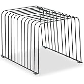 Fellowes 72112 Desktop Organizer, 11 Sections, Wire, 9" x 11-3/8" x 8", Black