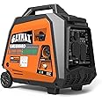 GENMAX Portable Generator, 3500W Super Quiet Gas or Propane Powered Engine with Parallel Capability, Manual start，Ideal for Camping Travel Outdoor.EPA Compliant