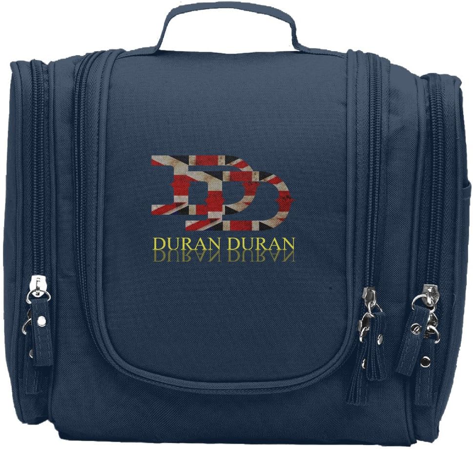 Duran Duran With British Flag Cosmetic Makeup Bag