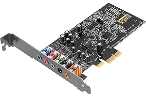 Creative Sound Blaster Audigy FX PCIe 5.1 Sound Card with High Performance Headphone Amp