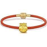 CHOW SANG SANG 999 Gold Charme Fortune Bag Charm Bracelet for Women &amp; Men 17cm 95985C