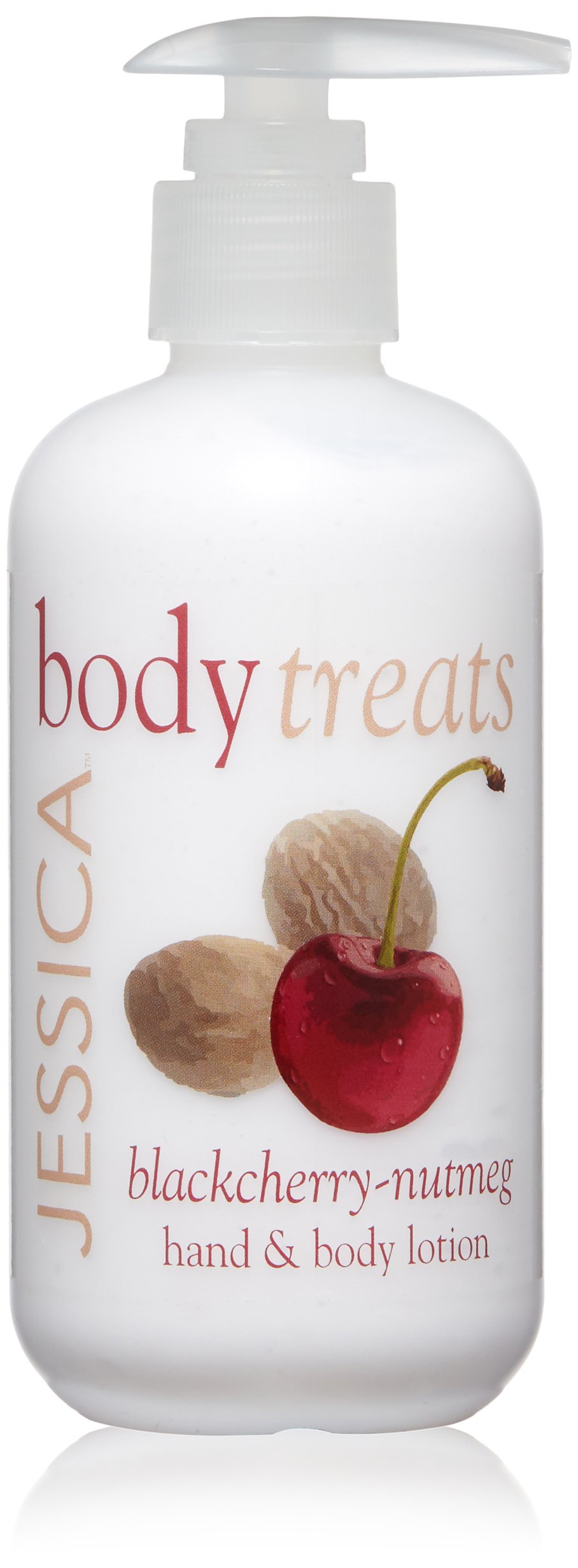 JESSICA Body Treats Hand and Body Lotion, Blackcherry Nutmeg, 245 ml