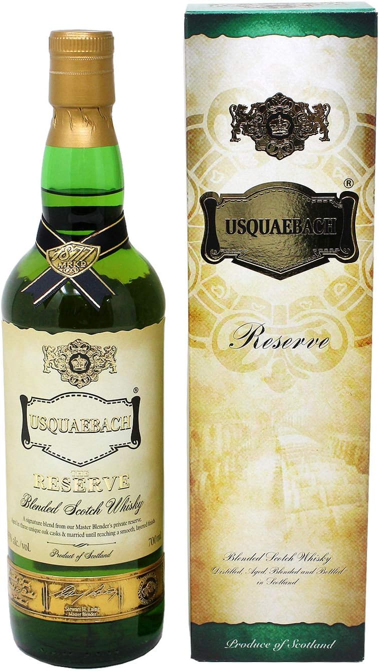 Amazon Co Jp ウシュクベ リザーブ 700ml 食品 飲料 お酒
