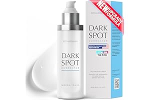 EnaSkin Dark Spot Remover for Face and Body: Age Spot Sun Spot Freckles Melasma Brown Spot Serum - Advanced Formula Corrector Cream with Niacinamide for Women and Men (1.0 Fl Oz)